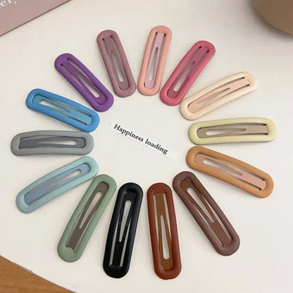 6-Piece Morandi Color BB Hair Clips for Women &amp; Girls