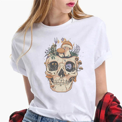 Goblincore t shirt women graphic designer t-shirts girl harajuku clothes