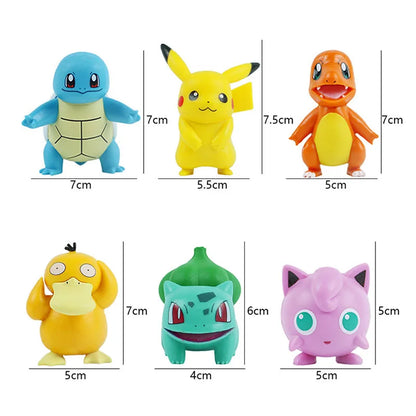 Pokémon Anime Action Figures Set