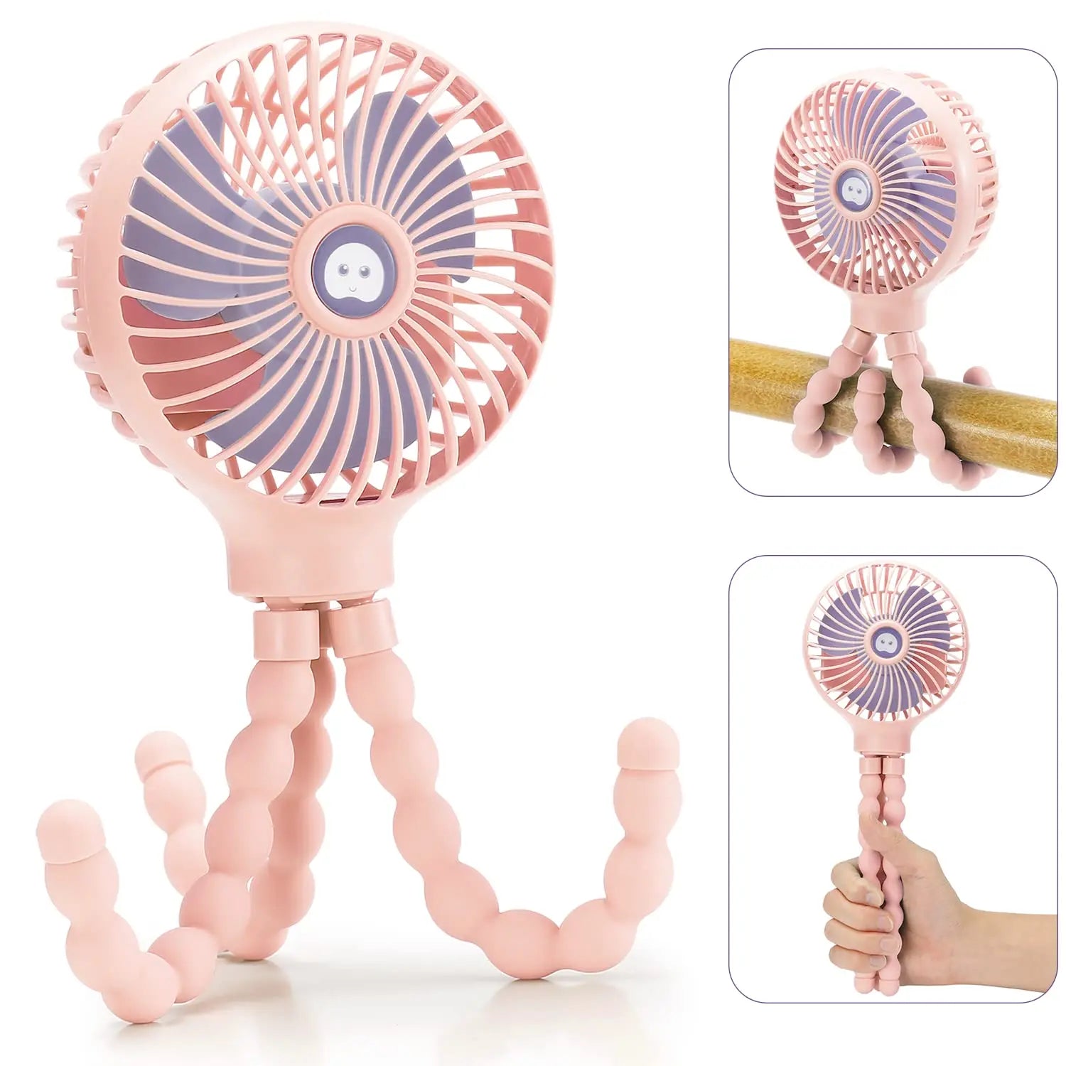 Portable USB Rechargeable Fan
