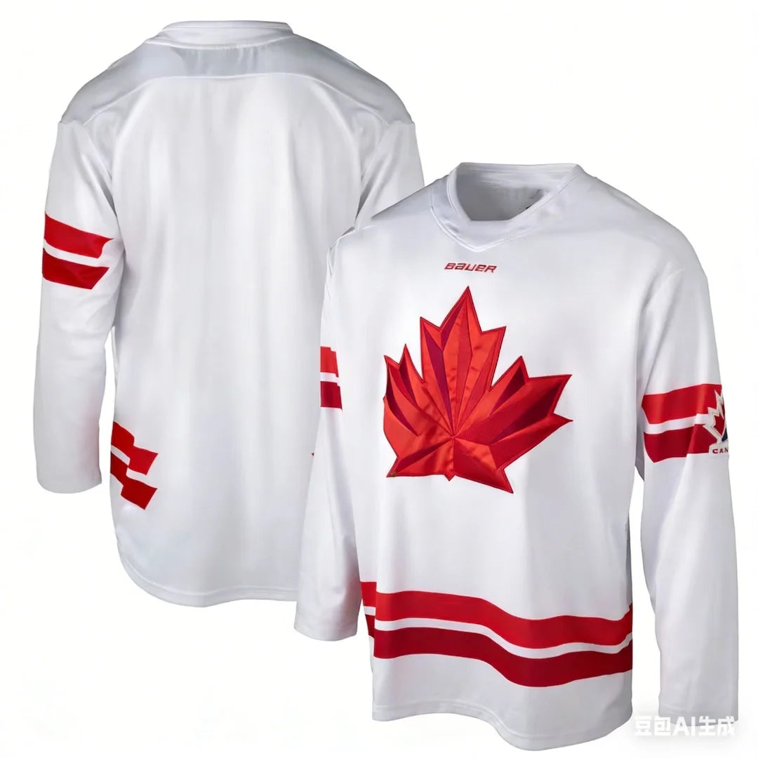 McDavid Canada Ice Hockey Jersey Special Edition Tee | 3D Print Breathable Unisex Sport T-Shirt