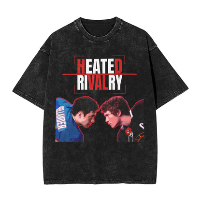 Heated Rivalry Shane Hollander T-Shirt | Washed Cotton Streetwear Graphic Tee