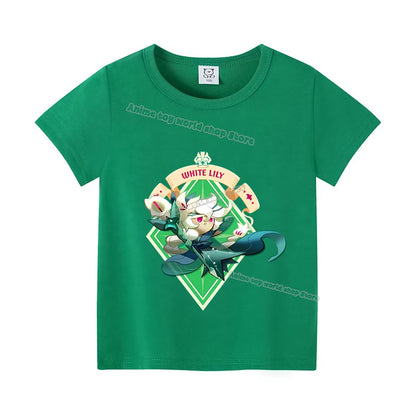 Kids’ Cookie Run Kingdom T-Shirt | Unisex Summer Cotton Tee
