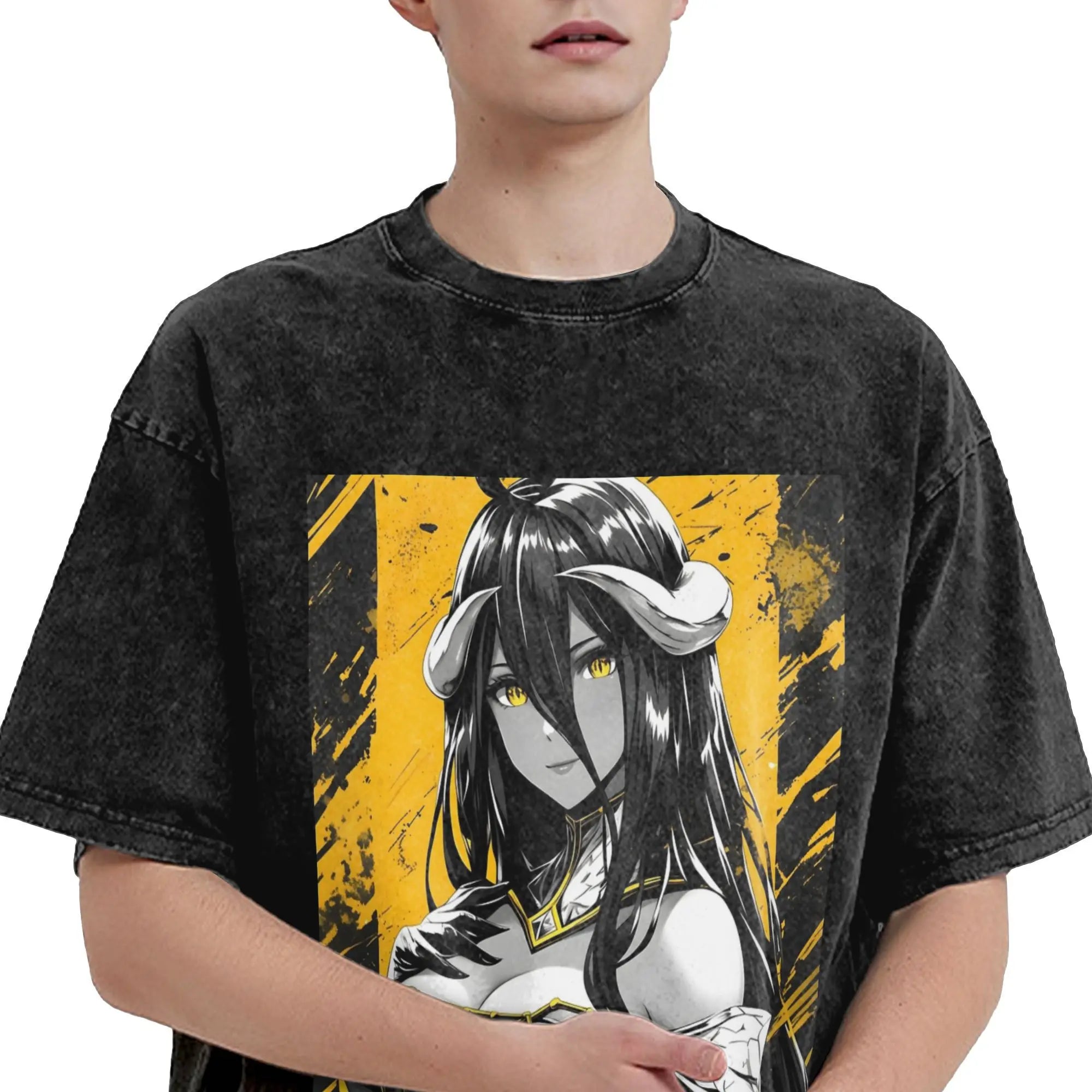 Men’s Overlord T-Shirt | Albedo Pop Art Graphic Tee