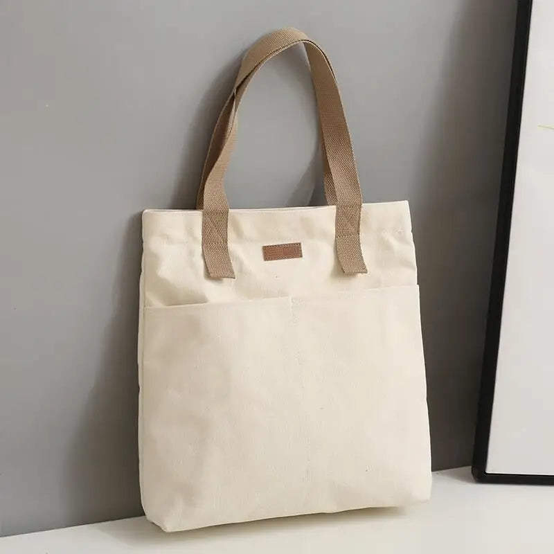 Canvas Large Capacity Tote Bag