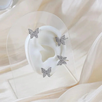 Butterfly Zircon Ear Cuff Clip – No Piercing Needed
