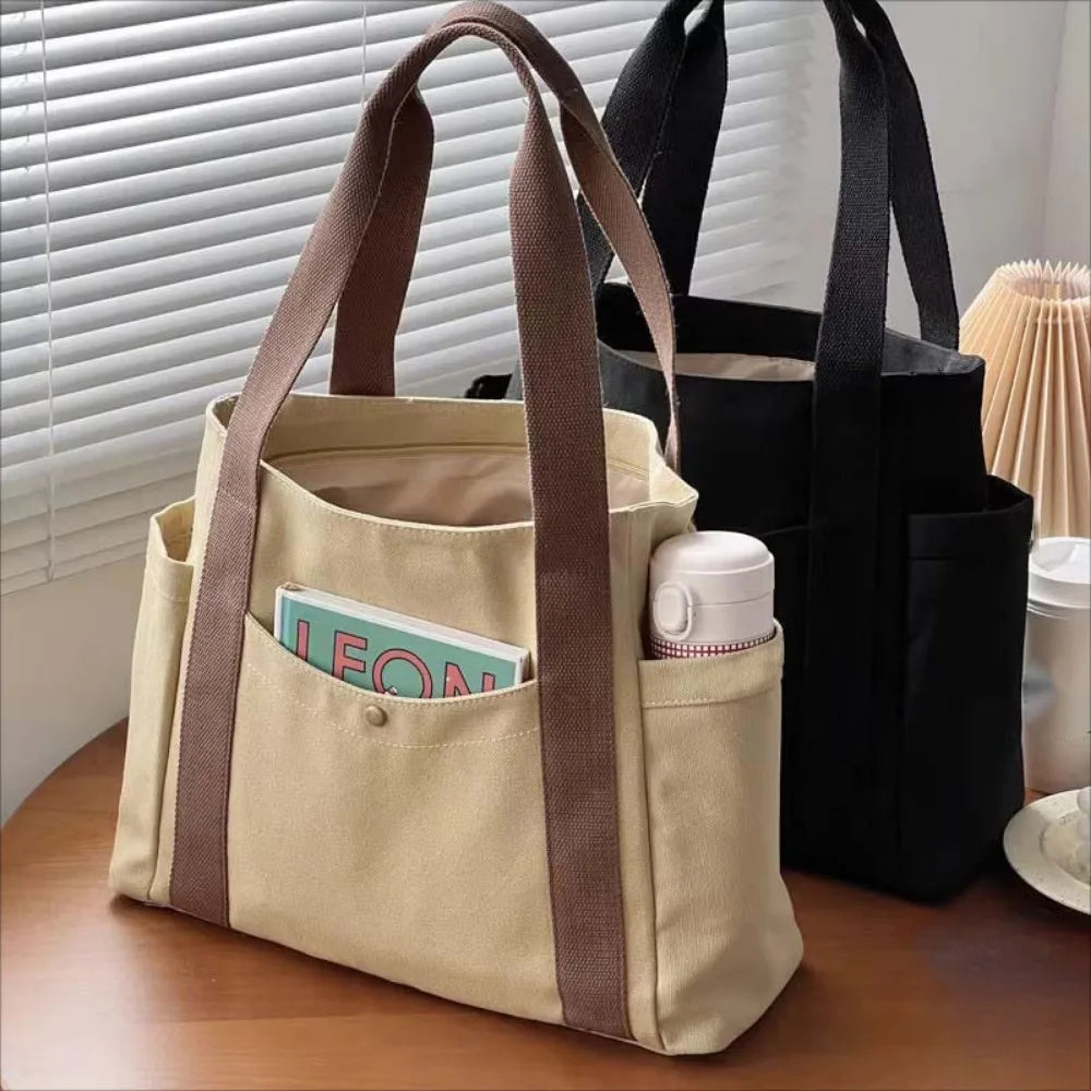 Large Capacity Canvas Tote Bag