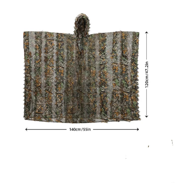 Unisex Outdoor Ghillie Camouflage Suit