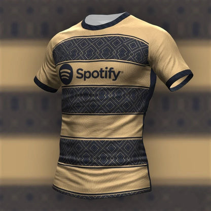 Barcelona Concept Football Jersey | Breathable Quick-Dry Oversized T-Shirt for Men