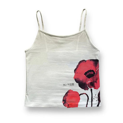 Vintage Y2K Baby Tee – Graphic Print Crop Top
