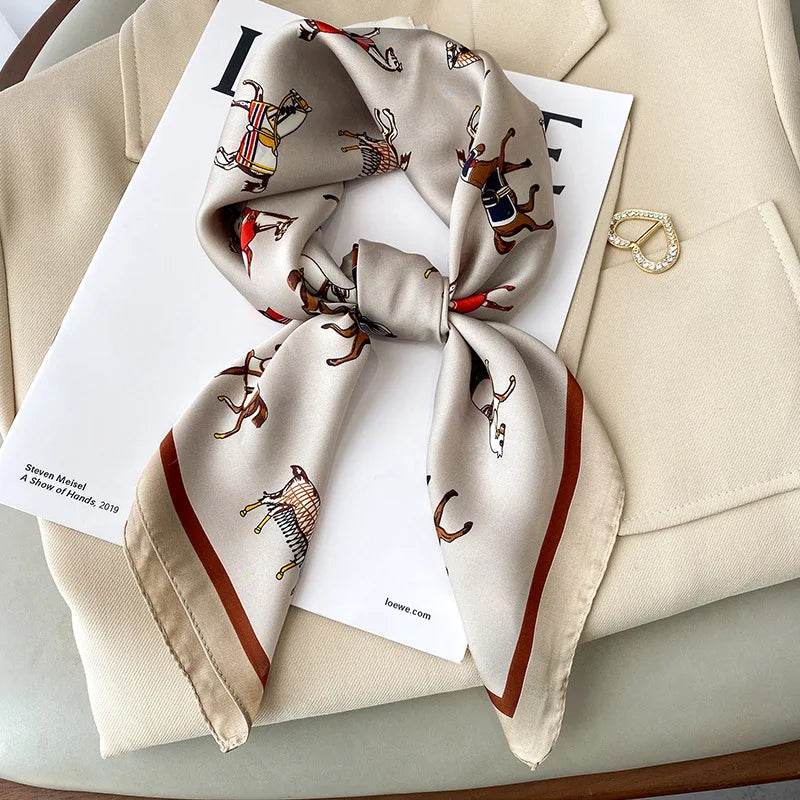 Luxury Horse Print Women&
