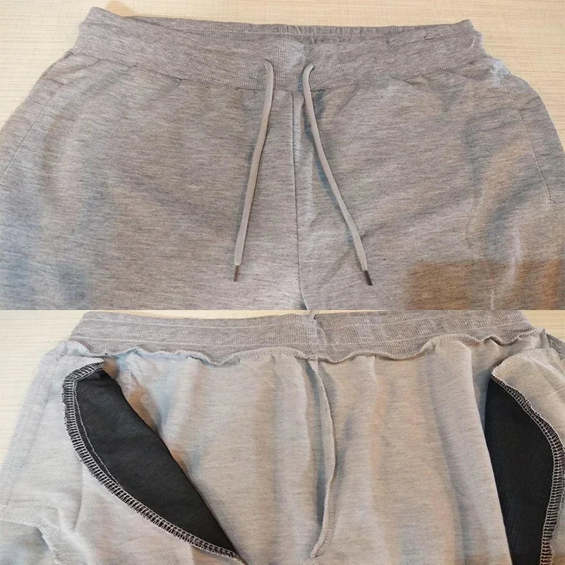 Summer Casual Jogging Pants Lightweight Polyester Trousers