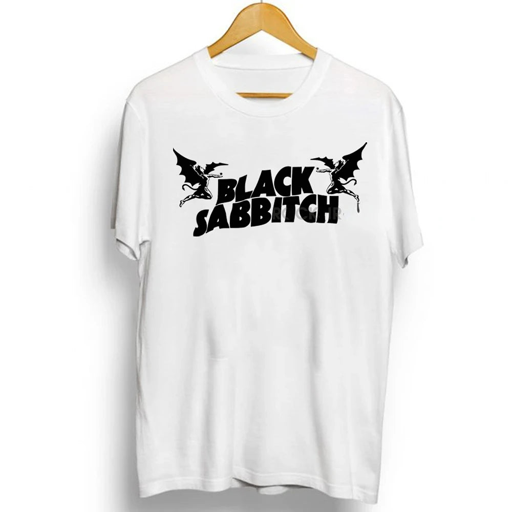 Black Metal Rock Band Graphic T-Shirt