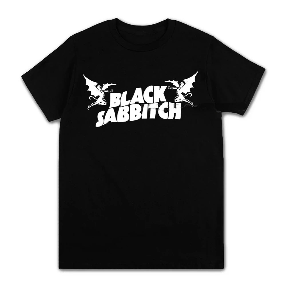 Black Metal Rock Band Graphic T-Shirt