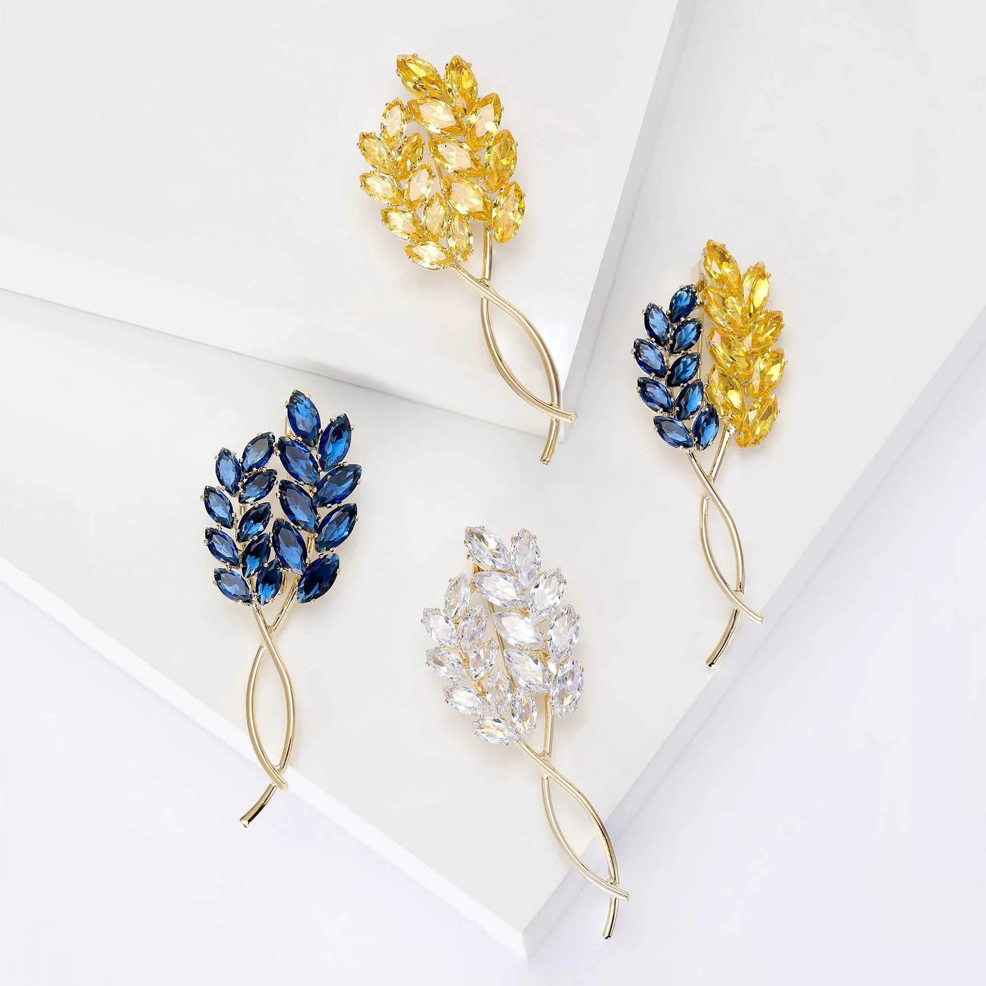 Beaut&amp;Berry Ear of Wheat Brooches