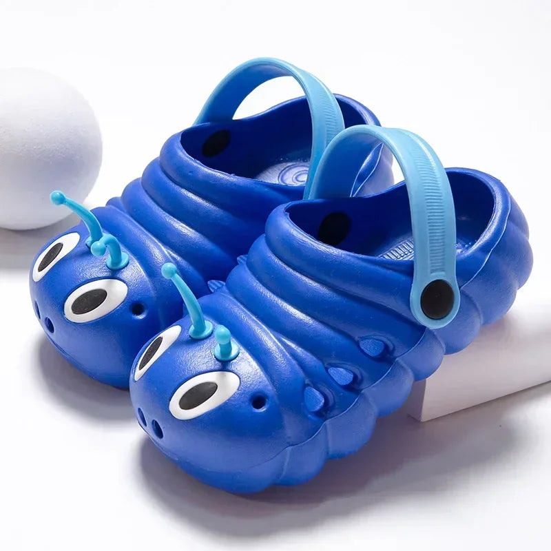 2024 Cute Cartoon Caterpillar Garden Shoes for Kids