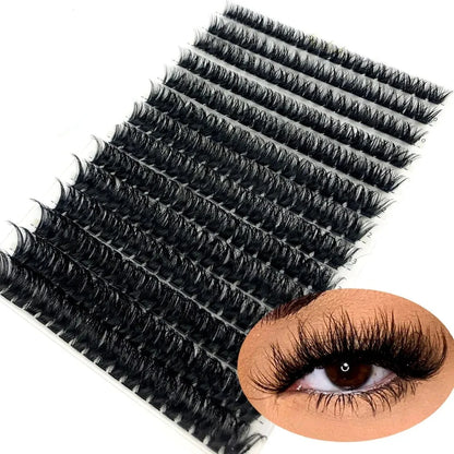Russian Volume Lash Clusters