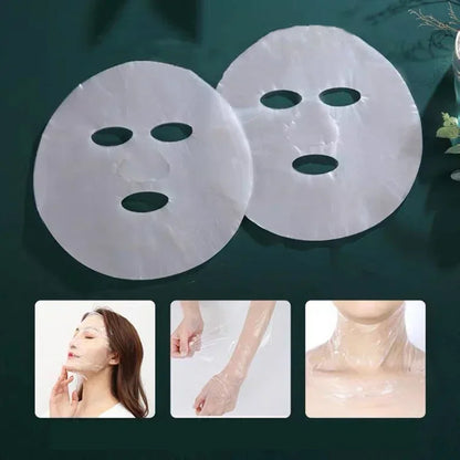 Disposable Transparent Face Wrap Film for Skincare