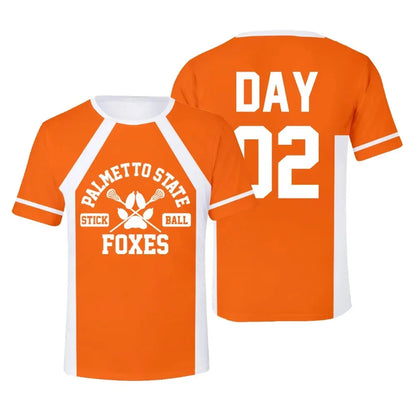 Foxes Ice Hockey Jersey Cosplay T-Shirt | Wilds Minyard 3D Print Short Sleeve Tee