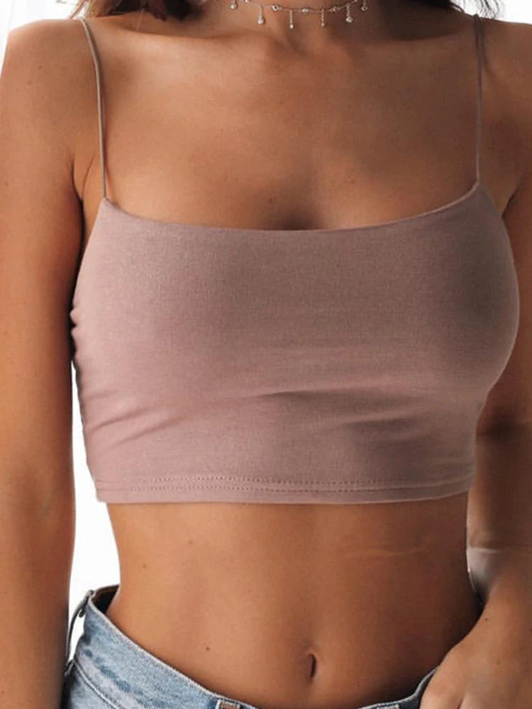 Sexy Black Halter Crop Top