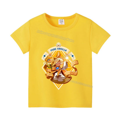 Kids’ Cookie Run Kingdom T-Shirt | Unisex Summer Cotton Tee