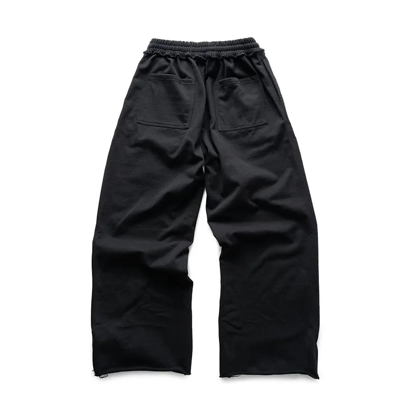 Hip-Hop Graffiti Print Loose Pants | Unisex Streetwear