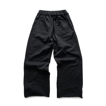 Hip-Hop Graffiti Print Loose Pants | Unisex Streetwear