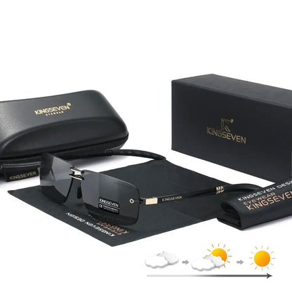 Photochromic Polarized Sunglasses for Men