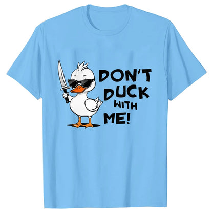 Duck With Knife Graphic T-Shirt | Men&