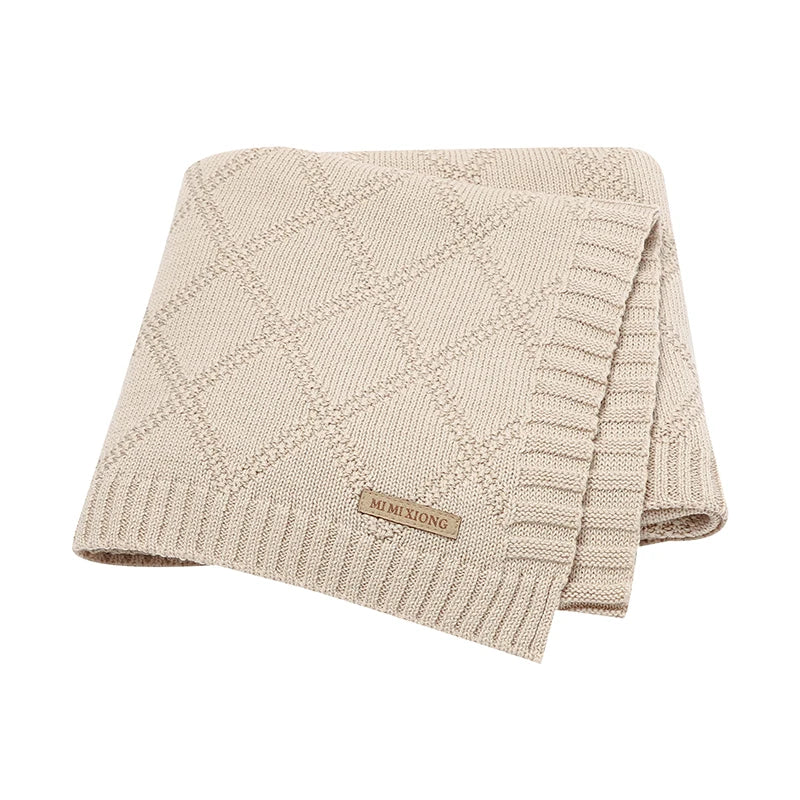 Super Soft Cotton Baby Blanket – Stroller &amp; Nursery Cover