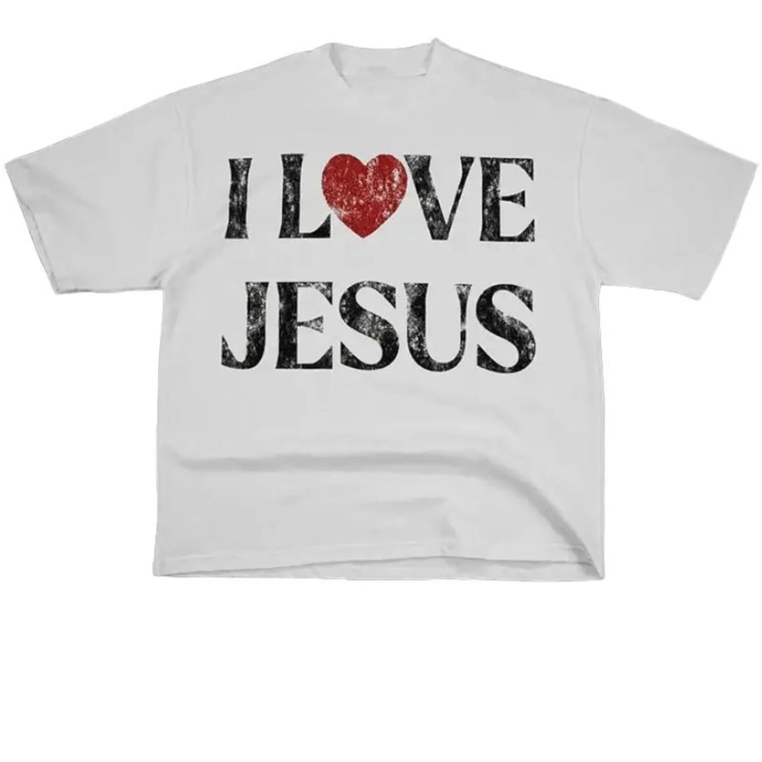 2026 Summer New Design Jesus Pattern T-Shirt - High-Quality, Fashionable, Casual, Breathable Men&