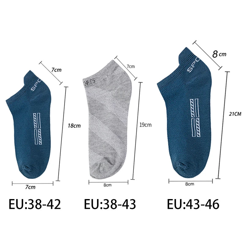 Men’s High-Quality Breathable Ankle Socks