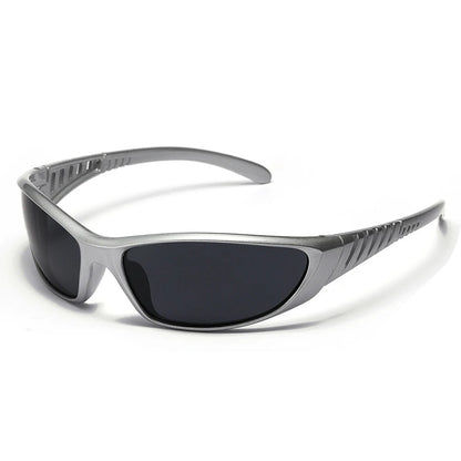 Y2K Silver Sunglasses for Girls