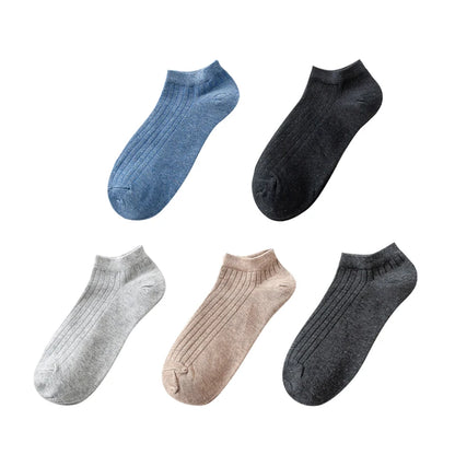 Women’s Solid Casual Cotton Ankle Socks - Amazing G