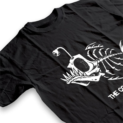 Bonefish Skull Deep Sea Fish Skeleton T-Shirt | Funny Fisherman Oversized Tee
