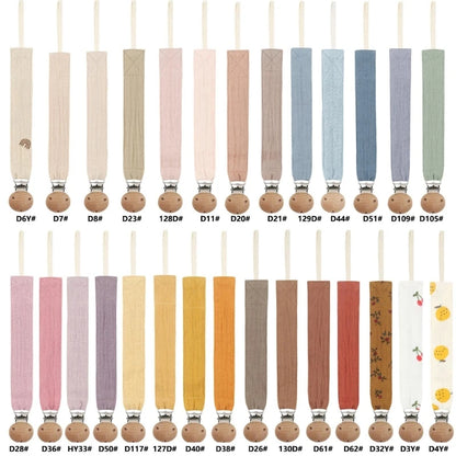 Soft Cotton Baby Pacifier Clip