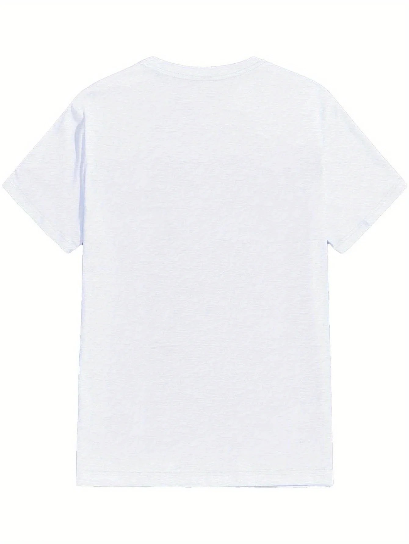 Summer Men’s 100% Cotton Rugby Graphic T-Shirt | Casual Loose Fit Tee