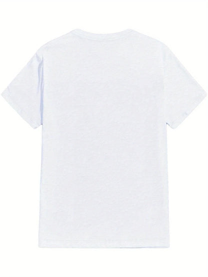 Summer Men’s 100% Cotton Rugby Graphic T-Shirt | Casual Loose Fit Tee