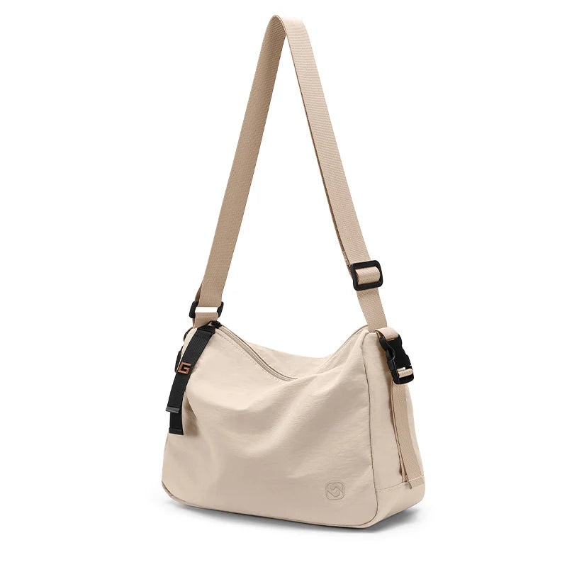 Lightweight Waterproof Crossbody Messenger Bag with Anti-Theft Design