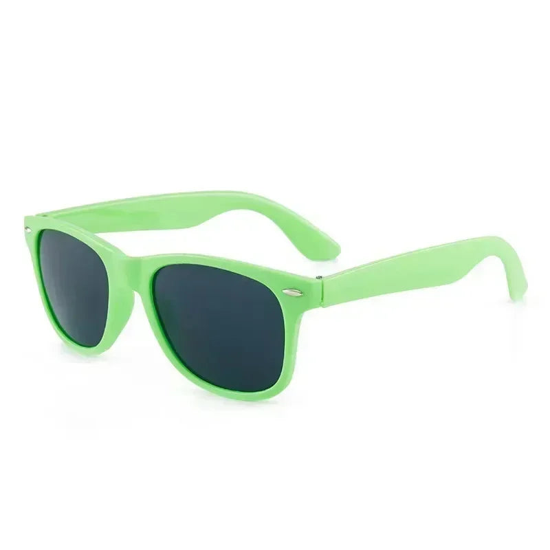 Kids Square Sunglasses – 12 Colors UV400 Outdoor Fashion Shades