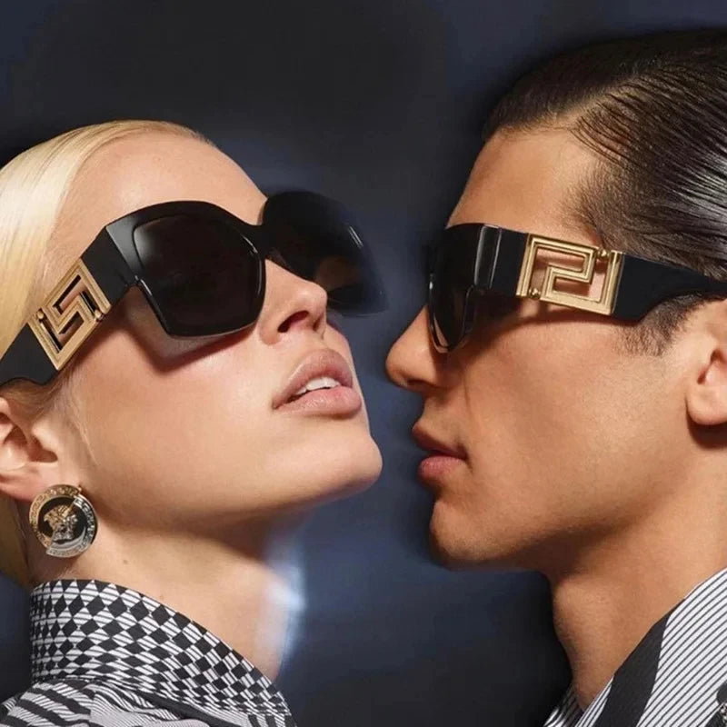 Vintage Oversize Sunglasses for Men &amp; Women