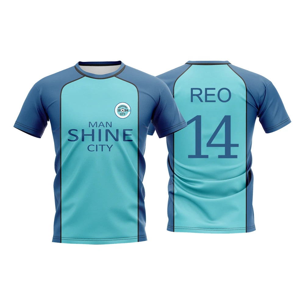 Blue Lock Anime Cosplay Jersey Graphic T-Shirt
