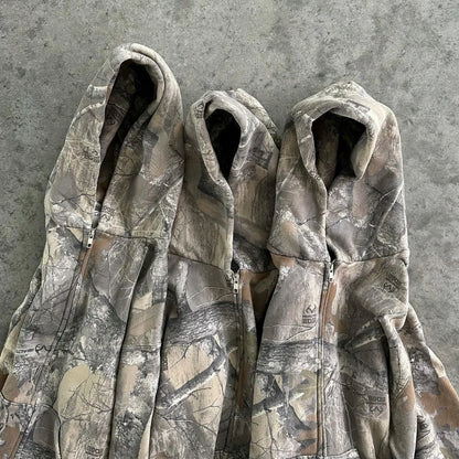 Retro Camouflage Hoodie for Women – Streetwear Style