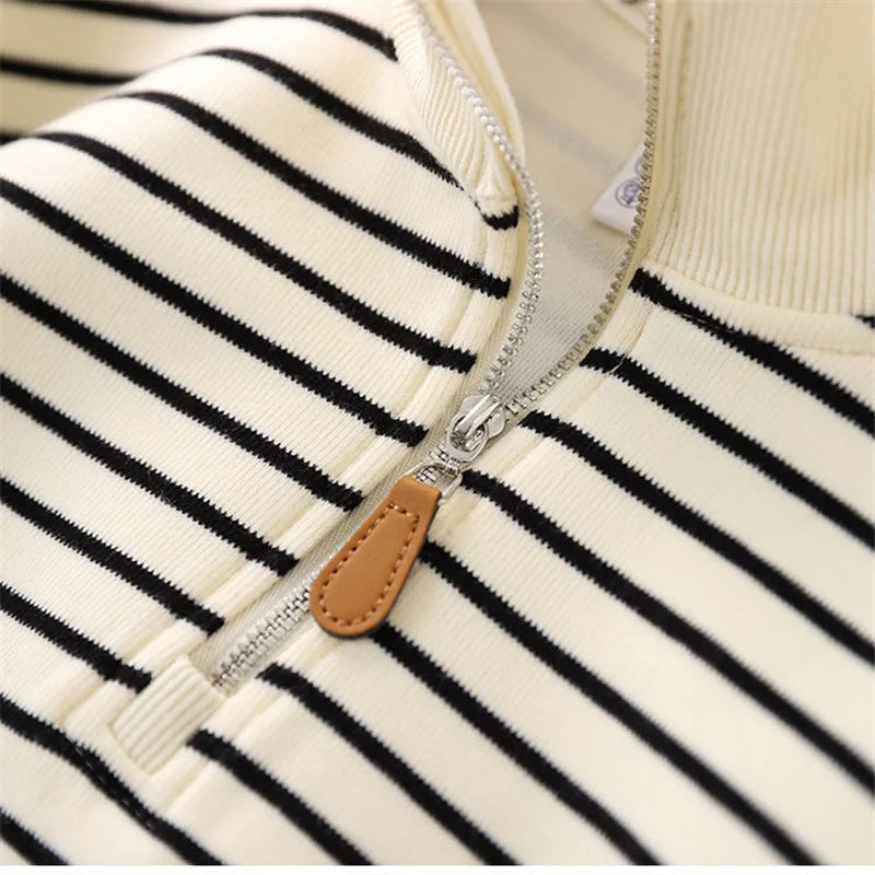 Boys Stripes Sweatshirt for Spring