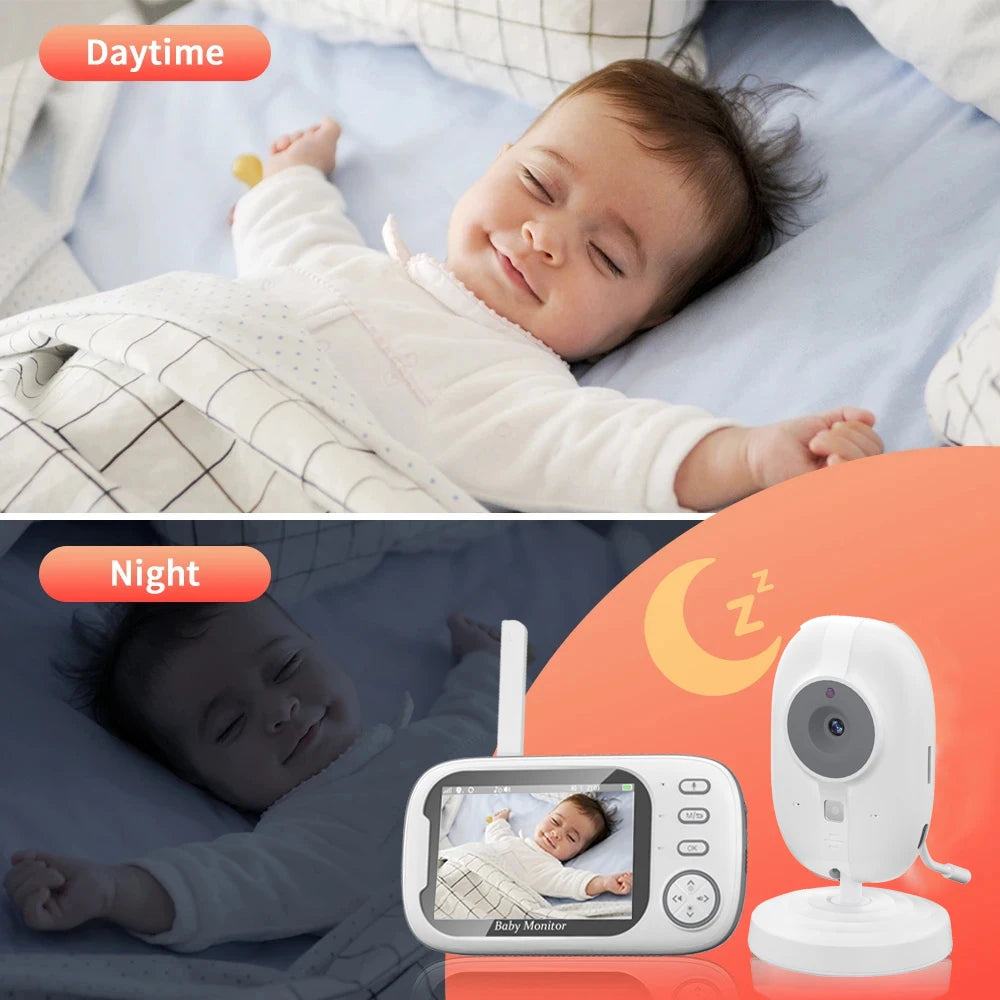 Wireless Video Baby Monitor with Night Vision &amp; Temperature Monitoring