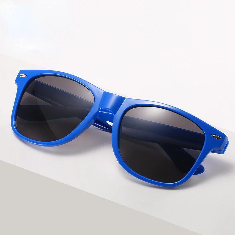 Kids Square Sunglasses – 12 Colors UV400 Outdoor Fashion Shades