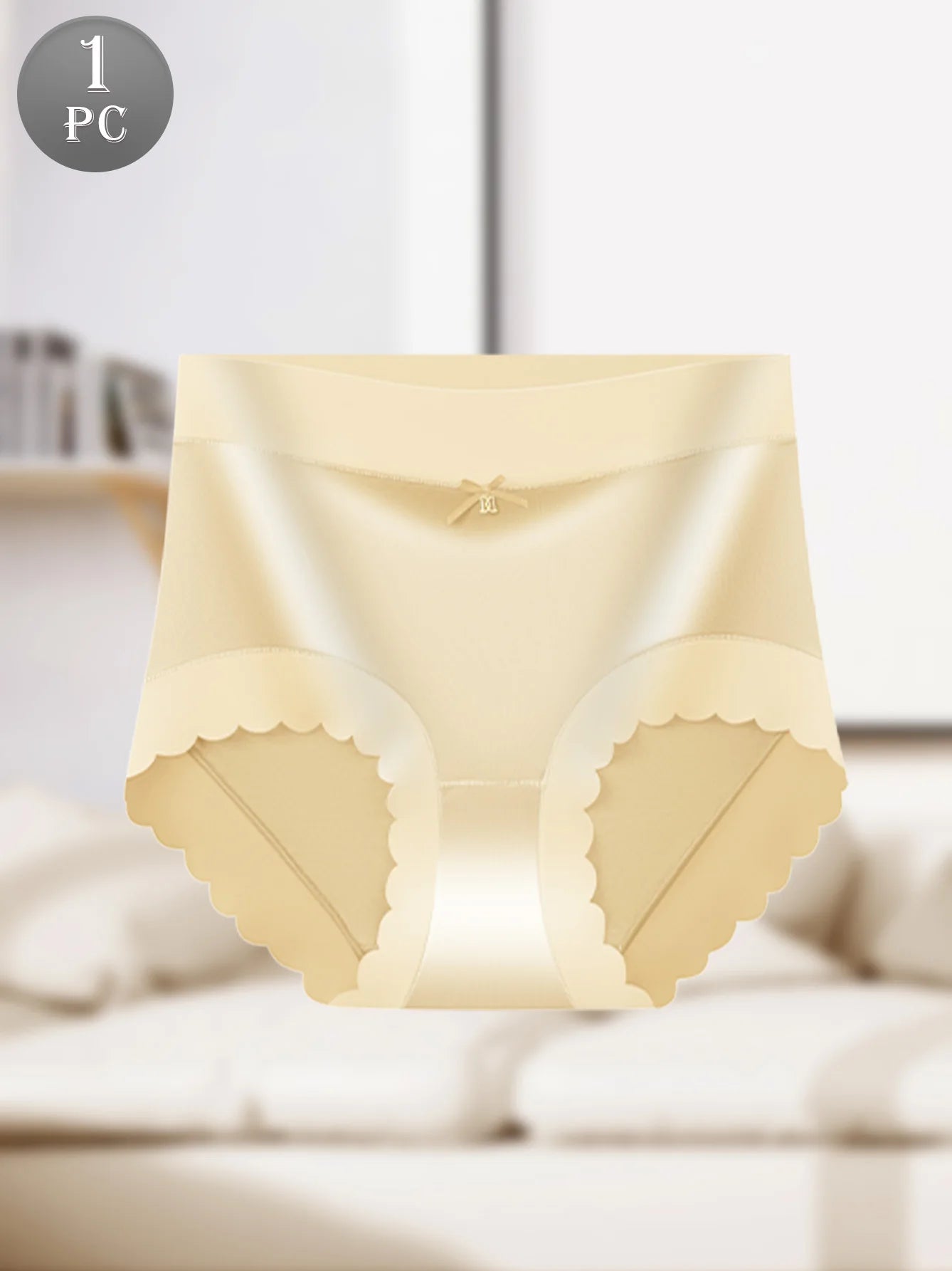 Women’s Breathable Ice Silk Underwear - Soft, Smooth Touch, Sexy Bow Decoration, Perfect for Everyday Comfort