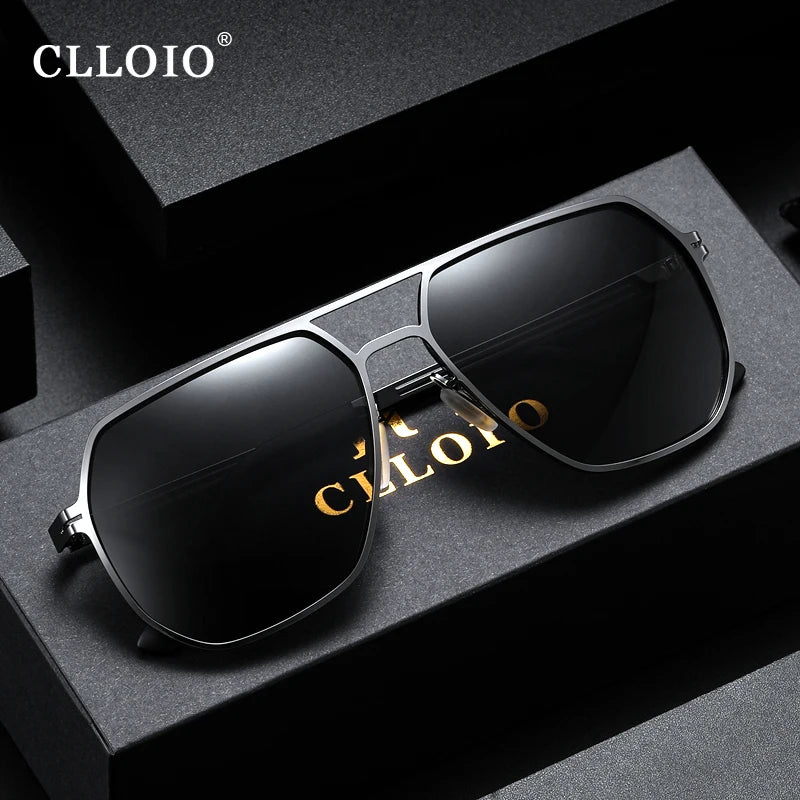 CLLOIO Photochromic Polarized Sunglasses for Men