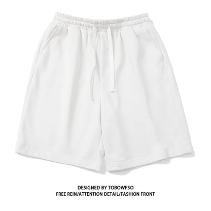 100% Cotton Simple High Street Shorts Men&