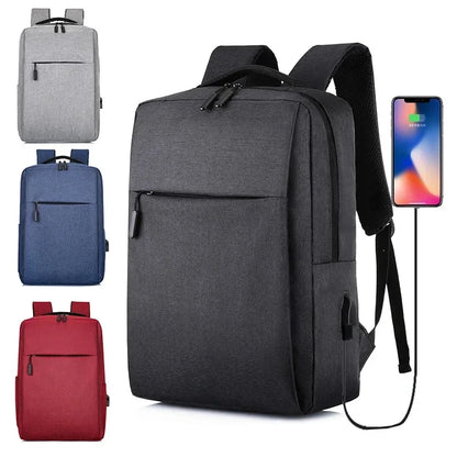 Versatile Business &amp; School USB Rechargeable Backpack